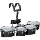Sound Percussion Labs Birch Marching Quints with Carrier 6/8/10/12/13 Black