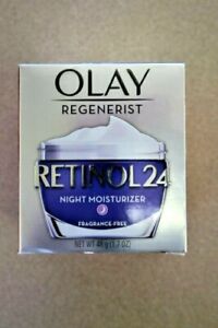 Olay Regenerist Retinol 24 Night Moisturizer (Fragrance-Free) 1.7 oz. NEW