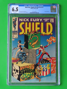 Nick Fury #1 (1968) - CGC 6.5 - Silver Age Key - Premiere Issue