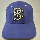 Brooklyn Cyclones Baseball Cap Hat Blue & White Flex fit Cap Size Medium