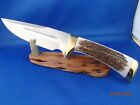 Muela Jabali Fixed Blade Knife with Stag Handle