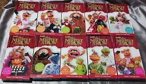 New ListingBEST OF THE MUPPET SHOW- 10 Lot of Pre-Owned VHS Tapes (3 Sealed) Time Life 2000