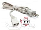 Sunbeam Replacement White 2-Hole Power Cord for Model HMD-1 Mixmaster Hand Mixer
