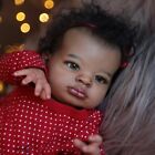 Reborn Baby Dolls Black Girl - 20 Inch African American Realistic Newborn Gir...