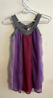 Hannah Montana Vintage Tunic Top~Silvery Grey, Rose, Purple and Lavender~Vintage