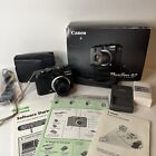 Canon PowerShot G7 10.0MP Digital Compact Camera Black With Extra Battery/manual