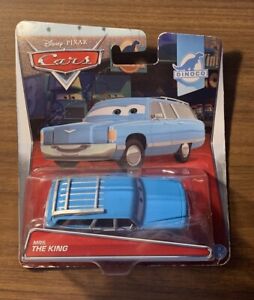 Disney Pixar Cars DINOCO Mrs. The King Piston Cup Blue Diecast 2014 RARE NEW