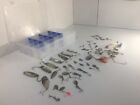 LOT OF 47 Vintage FISHING LURES Spoons Rooster Tails ETC Luhr Jensen Flash Eye