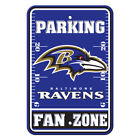 NFL Baltimore Ravens Home Room Office Bar Decor Parking Sign Fan Zone 12