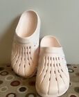 adidas Adilette Women's Clog Sandals - Pink/white-size 9