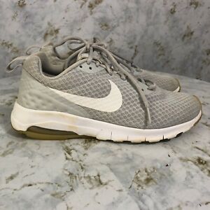 Nike Air Max Motion LW Womens Size 7.5 Running Shoes Gray White Training Sneaker