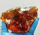 CERTIFIED 2715.00 Ct Natural Raw Amber Orange Uncut Rough Loose Gemstone