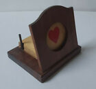 New ListingVintage Wooden Folk Art Trumps Marker Card Suit Indicator Playing Cards Whist