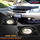 Fog Lights For 1998-2002 Honda Accord 4 Door Sedan Left Right Wiring Switch Kit (For: 2000 Honda Accord)