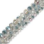 Multi-Color Crystal Glass Matte Faceted Round Beads 8mm 10mm 12mm 15.5