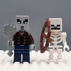 LEGO Minecraft: Illager (Vindicator) min078 & Skeleton Minifigure min011