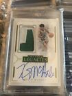 2015-16 National Treasures Basketball Card On Card Auto/Patch /25 Kevin Mchale