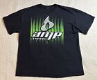 Vintage Y2K AMP Energy T-Shirt Large? Black Skater Goth