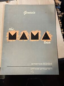 Official GENESIS Tour Program 1983/1984 MAMA tour SEE LISTING Phil Collins