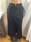 Fenini Womens Black Skirt Size S Linen Cotton New Vintage MFC230803/SkS4