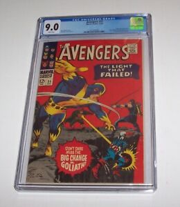Avengers #35 - Marvel 1966 Silver Age issue - CGC VF/NM 9.0 - (Living Laser)