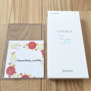 Sony Xperia 5 IV 128GB Black Android Smartphone OLED Unlocked SIM Free Japan NEW