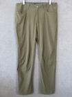 Outdoor Research Pants Adult 34x33 Green Softshell Hiking Nylon Mens