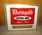 1950's RHEINGOLDextra dry beer ROG sign BROOKLYN NY