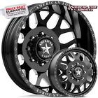 American Force Dually DB03 Payload Black & Milled 20x8.25 8x200  (Set of 6) Rims