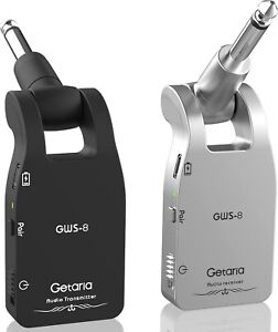 Getaria 2.4 GHZ guitar wireless system transmitter receiver