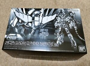 Unicorn Gundam 03 Phenex Narrative Ver Model Kit Premium BANDAI RG 1/144 New