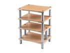 Monolith 4 Tier Audio Stand XL - Maple, Each Shelf Supports Up to 75 lbs.