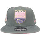Sacramento Kings Mitchell & Ness NBA Fitted 7 1/2 Flatbill Hat 3D Logo Cap NWT