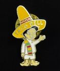 Early Vintage Original Taco Bell Boy in Sombrero Pin Pinback 1960s