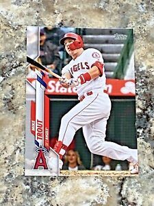 2020 Topps Series 1 Mike Trout #1 Los Angeles Angels MLB Baseball Card