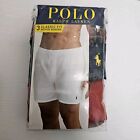 Polo Ralph Lauren Classic Fit Woven Boxers Blue, Red, & Plaid 3 Pack Medium
