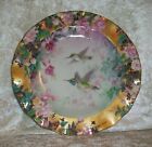 Lena Liu Vintage 1999 Delicate Treasures #4 Gilded Grandeur Hummingbird Plate