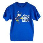 Retro Jurassic Park T Shirt BINGO! Dino DNA Tagless Tee Fury Adult Size Medium