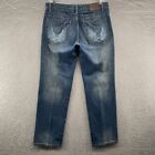 Ecko Unltd Jeans Mens 38x34 Blue Straight Hip Hop Y2K Baggy Jeans Actual 38x33