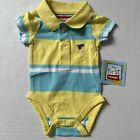 Infant Clothes Wrangler My First Wrangler Newborn NB Yellow Body Suit Polo NEW