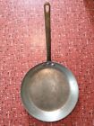 CRATE AND BARREL 8 inch COPPER FRY PAN  Tinned MADE IN FRANCE