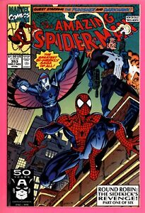 The Amazing Spider-Man #353 9.2 NM- near mint PUNISHER DARKHAWK Marvel comics