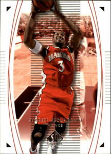 2003-04 SP Authentic Basketball Card Pick