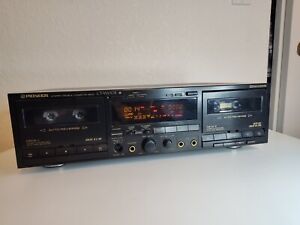 Pioneer CT-W650R Stereo Double Cassette Deck Works