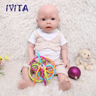 IVITA 20'' Reborn Baby BOY Doll Newborn Lifelike Baby Accompany Silicone Dolls