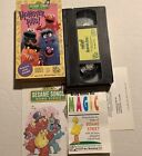 Monster Hits! Sesame Street Songs Home Video VHS Tape 1990 RARE Kids Cartoon