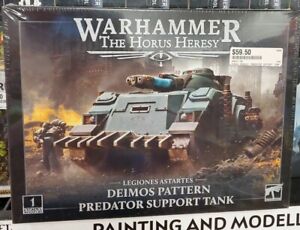 Warhammer 30K Predator Support Tank Deimos Pattern 40K Horus Heresy 31-59 NIB