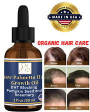 Saw Palmetto Oil for Prevent Hair Loss Rosemary Pumpkin Seed Oil for Hair Growth
