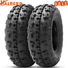 Set of 2 22x7-10 ATV Tires Heavy Duty 4Ply 22x7x10 Tubeless Replacement Tyres