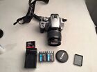 Canon Rebel XTi DSLR Camera with EF-S 18-55mm f/3.5-5.6 Lens +extras